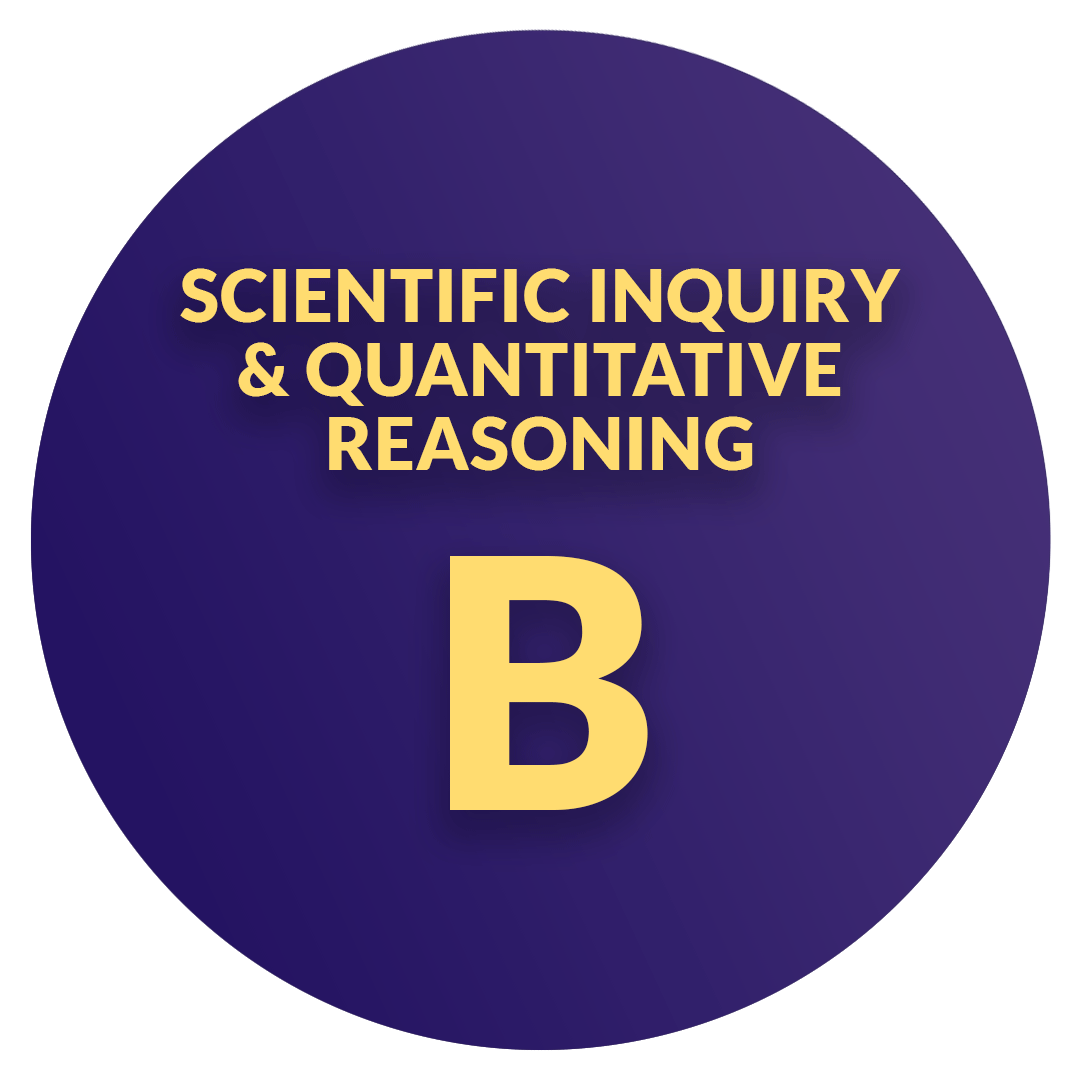 General Education Area B: Scientific Inquiry and Quantitative Reasoning