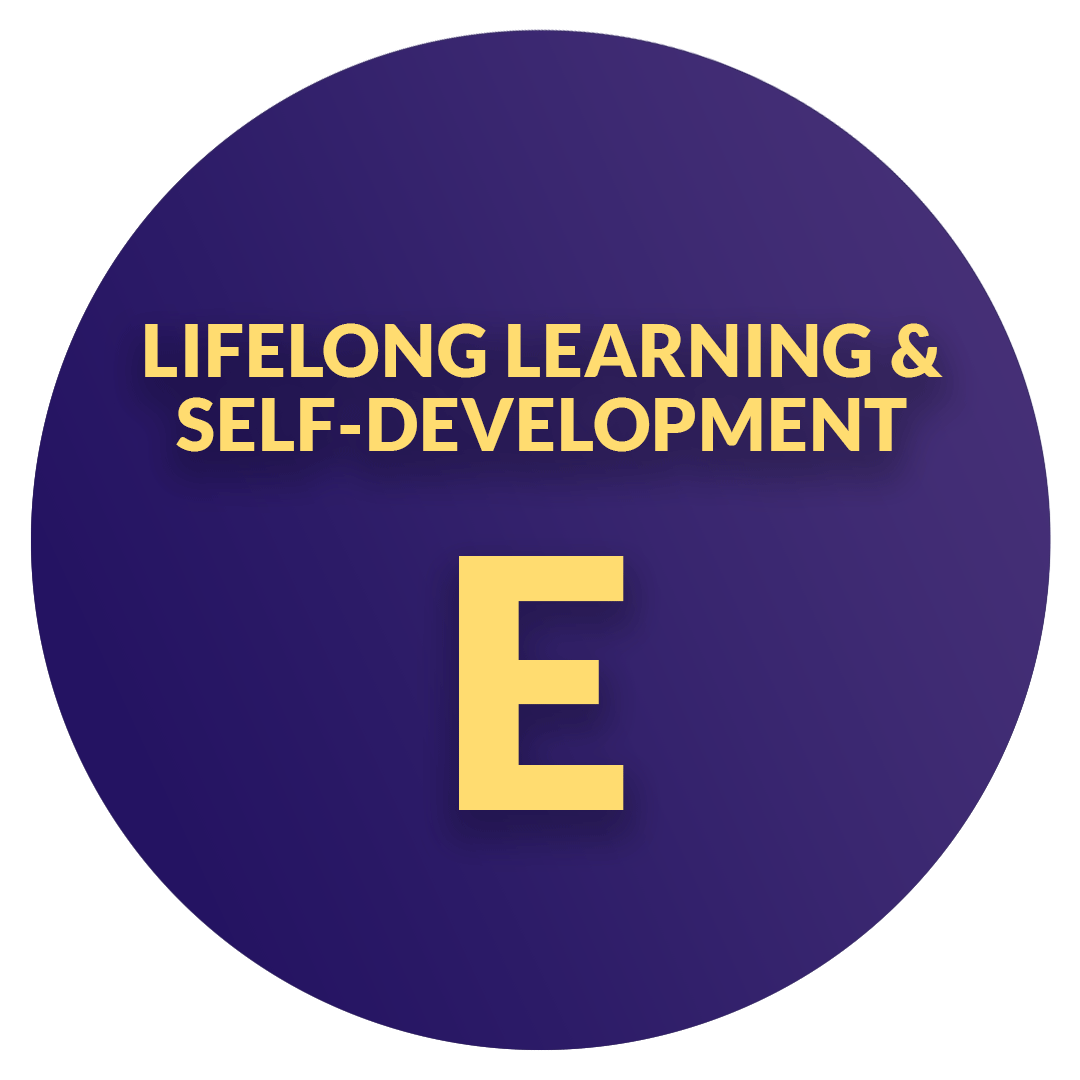 General Education Area E: Lifelong Learning and Self-Development