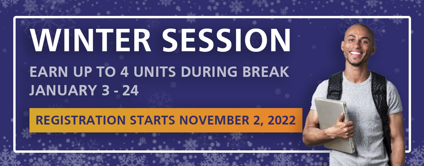 Winter Session 2023 Class Schedule Now Online | College of Professional & Global Education