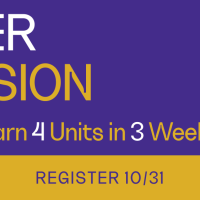 SFSU WINTER SESSION Earn 4 Units in 3 Weeks REGISTER 10/31